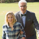 Kristen Bell and Ted Danson in The Good Place